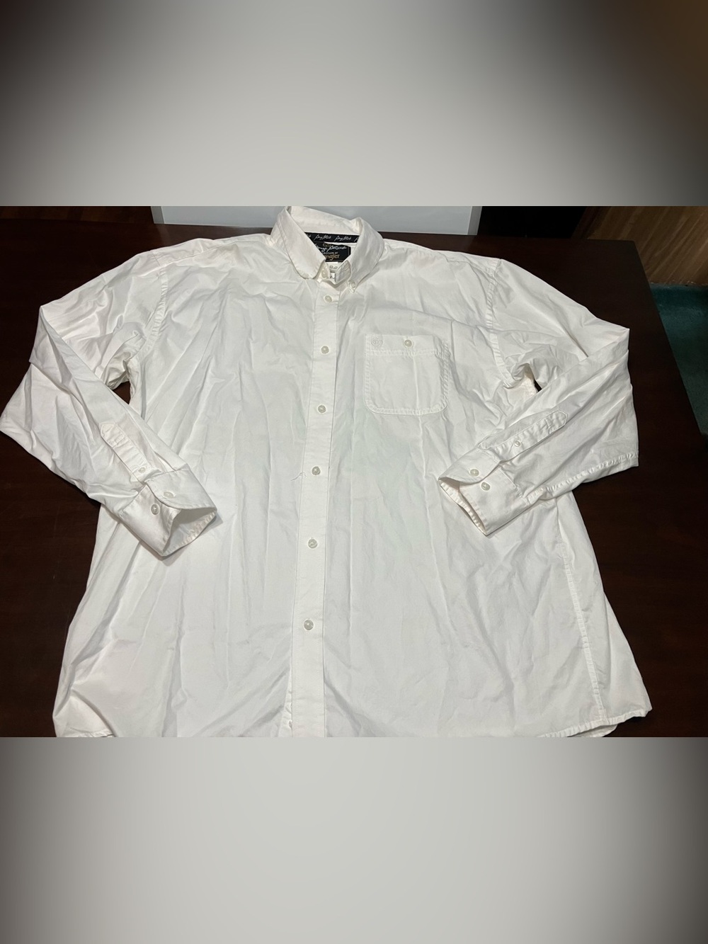 Wrangler George Strait Collection Shirt Size XXL White Western Long Sleeve